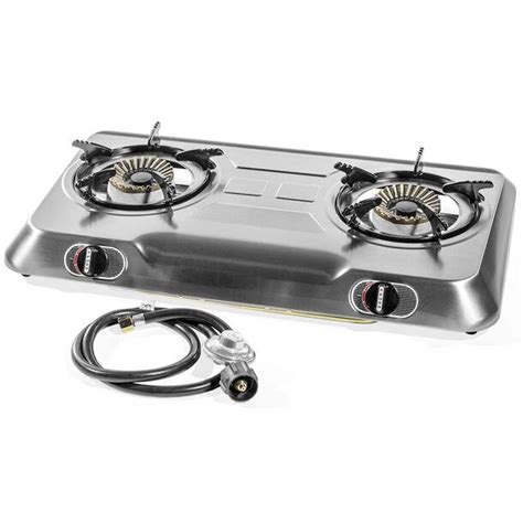 artesano iron works outdoor 2 burner gas stovetop